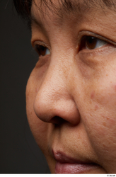 Face Nose Skin Woman Asian Chubby Studio photo references